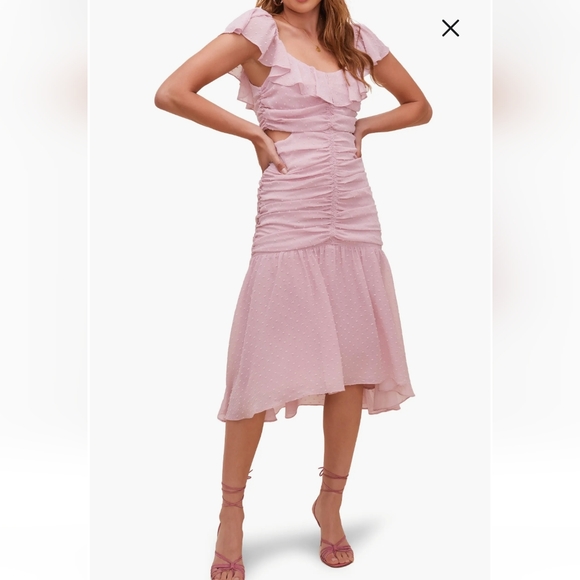 ASTR The Label Devereaux Gathered Ruffle Dress - Picture 5 of 5